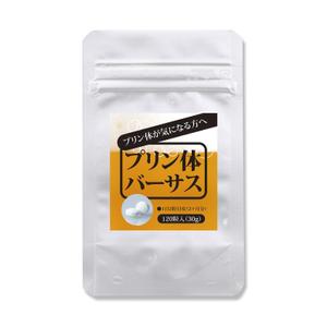 元気な70代です。 (nakaya070)さんのプリン体対策サプリメントのラベルデザインへの提案