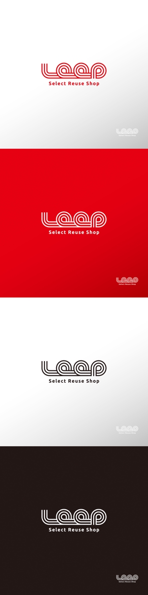 doremi (doremidesign)さんのリサイクルショップ「セレクトリユースショップ  LOOP」のロゴへの提案