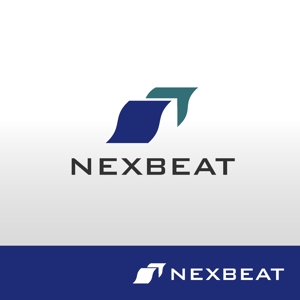 株式会社ティル (scheme-t)さんの「NEXBEAT 株式会社ネックスビート」のロゴ作成への提案