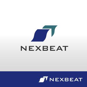 株式会社ティル (scheme-t)さんの「NEXBEAT 株式会社ネックスビート」のロゴ作成への提案