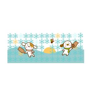 Jelly (Jelly)さんの犬のイラスト12点（カレンダー用）への提案