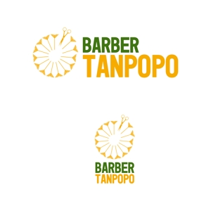 bracafeinc (bracafeinc)さんの理容室のロゴ  ｢Barber タンポポ｣への提案