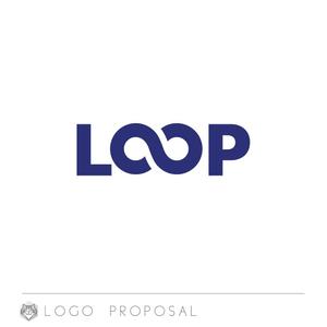 nyakko (kamemz)さんのリサイクルショップ「セレクトリユースショップ  LOOP」のロゴへの提案