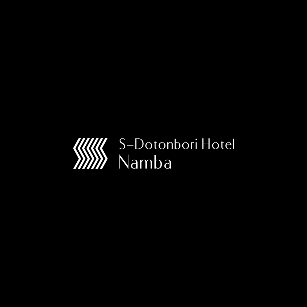 道頓堀にオープンした、高級アパートホテルのロゴ制作
