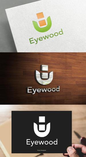 athenaabyz ()さんの住宅会社の社名「Eyewood株式会社」のロゴへの提案