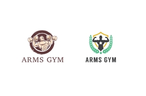 AC design  (cgabimihaela)さんの格闘技・キックボクササイズ ジム「ARMS-GYM」のロゴへの提案