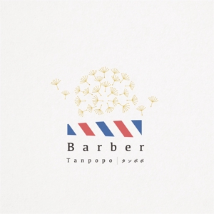 NINA DESIGN (NINA-DESIGN)さんの理容室のロゴ  ｢Barber タンポポ｣への提案
