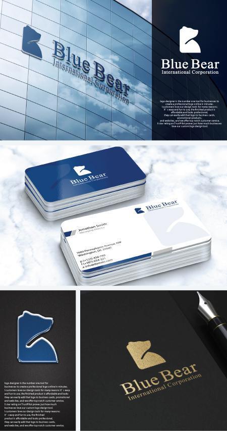 take5-design (take5-design)さんの新設する「Blue Bear International Corporation」のロゴ募集への提案