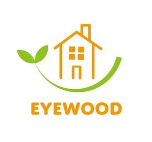 吉田 (TADASHI0203)さんの住宅会社の社名「Eyewood株式会社」のロゴへの提案