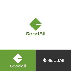 viracochaabin ()さんのハンバーグ、鉄板焼飲食店運営会社「GoodAll」のロゴへの提案