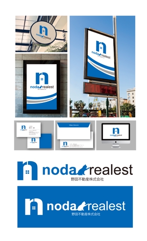 King_J (king_j)さんの不動産会社「nodarealest」のロゴへの提案