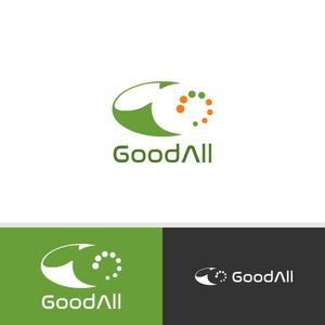 viracochaabin ()さんのハンバーグ、鉄板焼飲食店運営会社「GoodAll」のロゴへの提案