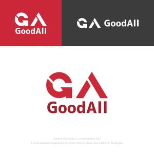 musaabez ()さんのハンバーグ、鉄板焼飲食店運営会社「GoodAll」のロゴへの提案