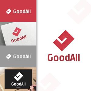 charisabse ()さんのハンバーグ、鉄板焼飲食店運営会社「GoodAll」のロゴへの提案