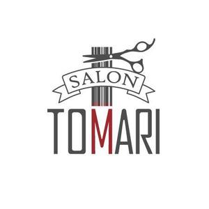 maffin (smokinmaffin)さんの理容店「SALON TOMARI」のロゴへの提案