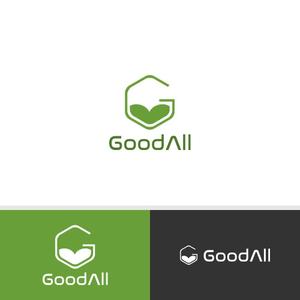 viracochaabin ()さんのハンバーグ、鉄板焼飲食店運営会社「GoodAll」のロゴへの提案