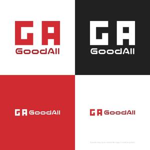 themisably ()さんのハンバーグ、鉄板焼飲食店運営会社「GoodAll」のロゴへの提案