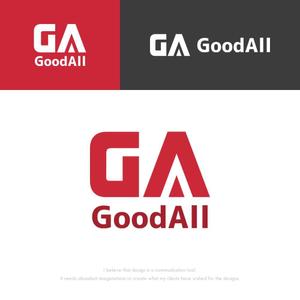 musaabez ()さんのハンバーグ、鉄板焼飲食店運営会社「GoodAll」のロゴへの提案