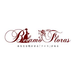 D-TAKAYAMA (Harurino)さんのウエディングドレスショップ「Belamo Floras」のロゴへの提案