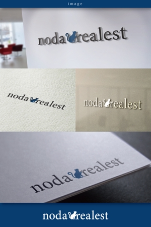 coco design (tomotin)さんの不動産会社「nodarealest」のロゴへの提案