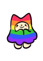 もちこ (motiko)さんのLGBT支援団体・カラフルブランケッツのキャラクターデザインへの提案