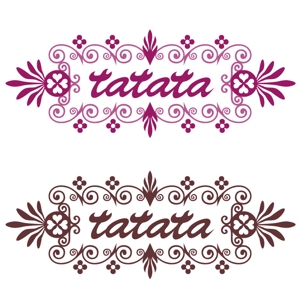 BEAR'S DESIGN (it-bear)さんのエスニックショップ「tatata」のロゴ作成への提案