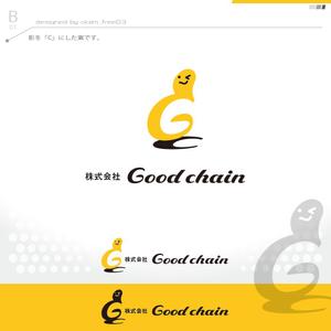 okam- (okam_free03)さんの飲食店、イベント企画運営「株式会社Goodchain」のロゴへの提案