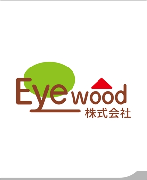 KPN DESIGN (sk-4600002)さんの住宅会社の社名「Eyewood株式会社」のロゴへの提案