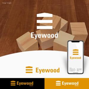 Morinohito (Morinohito)さんの住宅会社の社名「Eyewood株式会社」のロゴへの提案