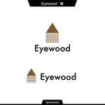 queuecat (queuecat)さんの住宅会社の社名「Eyewood株式会社」のロゴへの提案