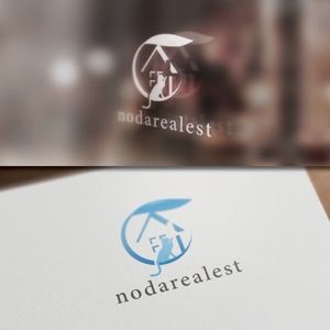 BKdesign (late_design)さんの不動産会社「nodarealest」のロゴへの提案