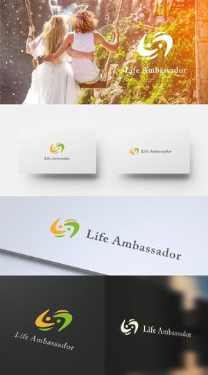 Uranus design (ZELL)さんの会社「Life Ambassador」の企業ロゴ作成依頼への提案