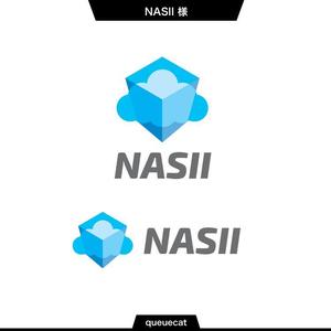 queuecat (queuecat)さんの『NASII』のロゴ作成への提案