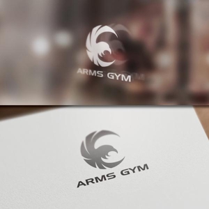 BKdesign (late_design)さんの格闘技・キックボクササイズ ジム「ARMS-GYM」のロゴへの提案
