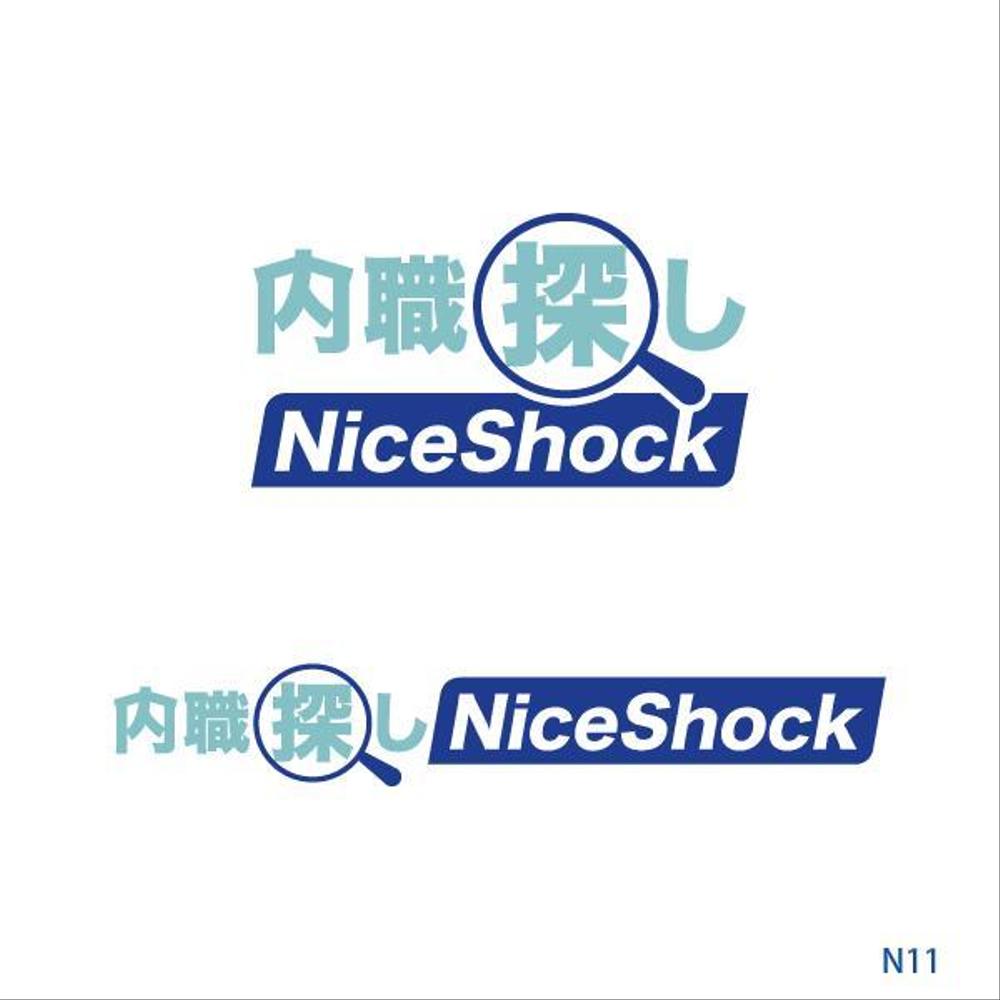 ポータルサイト「内職探し【NiceShock】」のロゴ作成