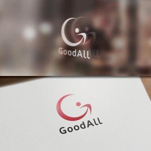 BKdesign (late_design)さんのハンバーグ、鉄板焼飲食店運営会社「GoodAll」のロゴへの提案