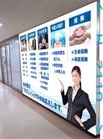 Y.design (yamashita-design)さんの事務所入口の壁面看板への提案