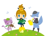 makiko_f (makiko_f)さんの子供音楽教室マスコットキャラクター制作依頼への提案