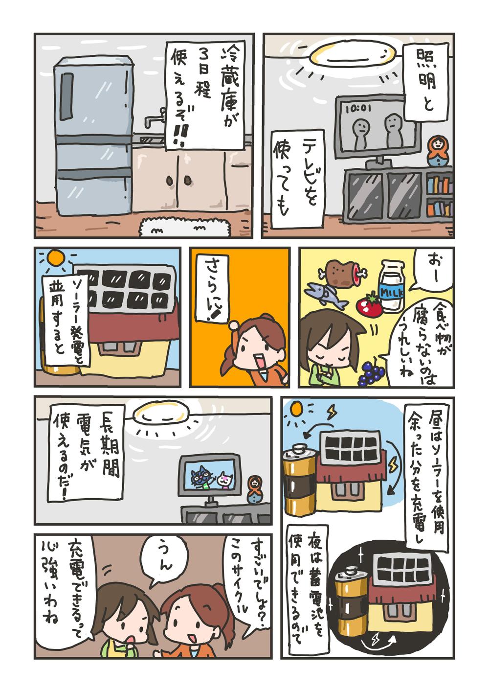 【ラフ案有り】商品PR用の漫画制作（A４サイズ４枚）