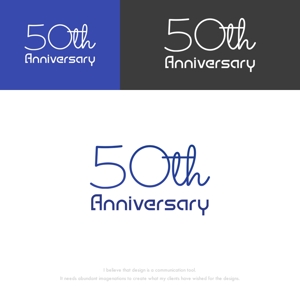 musaabez ()さんの50周年記念ロゴ作成への提案