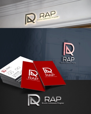 D.R DESIGN (Nakamura__)さんの既存顧客向けコミュニティ組織「RAP」のロゴ　への提案