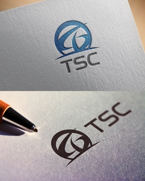 D.R DESIGN (Nakamura__)さんの外国人人材ウェブサイト「TSC協同組合」のロゴへの提案