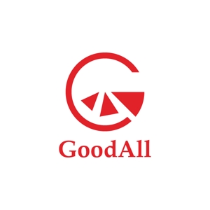 ぺっつデザイン (edouran)さんのハンバーグ、鉄板焼飲食店運営会社「GoodAll」のロゴへの提案