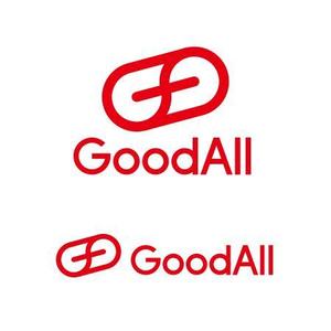 biton (t8o3b1i)さんのハンバーグ、鉄板焼飲食店運営会社「GoodAll」のロゴへの提案