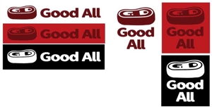 sumisumiko (ksm_0726)さんのハンバーグ、鉄板焼飲食店運営会社「GoodAll」のロゴへの提案