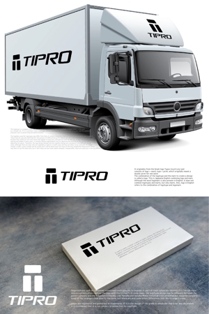 enj19 (enj19)さんの海外  ヨーロッパ  車 アパレル 運送屋        ティプロ  のロゴデザインへの提案