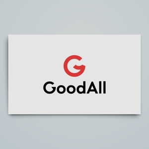 haru_Design (haru_Design)さんのハンバーグ、鉄板焼飲食店運営会社「GoodAll」のロゴへの提案