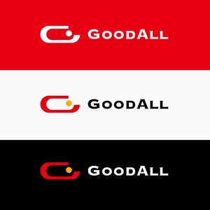 Morinohito (Morinohito)さんのハンバーグ、鉄板焼飲食店運営会社「GoodAll」のロゴへの提案