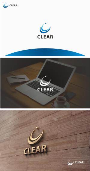 はなのゆめ (tokkebi)さんの株式会社「CLEAR」のロゴ制作への提案