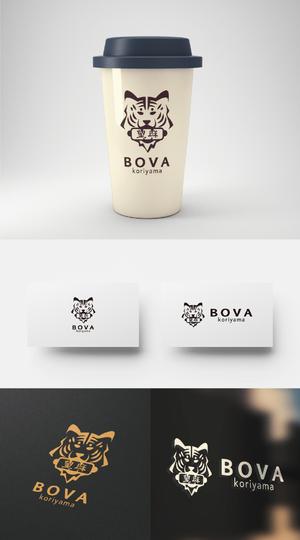 Uranus design (ZELL)さんのタピオカドリンク店「BOVA」のロゴ　その２への提案